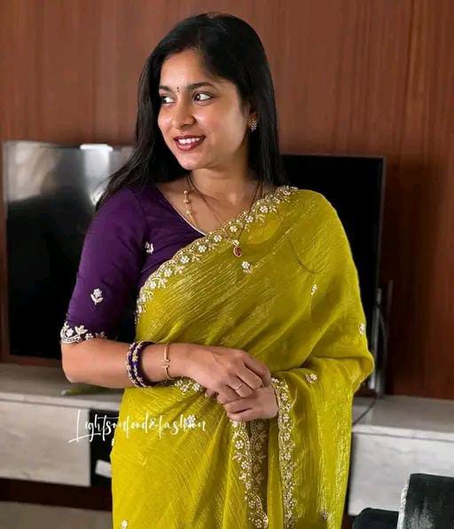 ORGANZA JIMMY CHOO SAREE