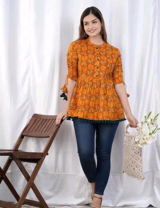 SUMMER SPECIAL COTTON TOP FOR WOMEN'S