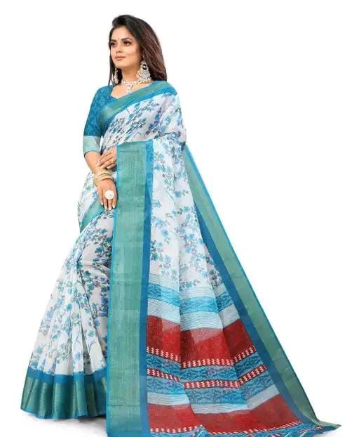 BOLLYWOOD STYLE COTTON SAREE