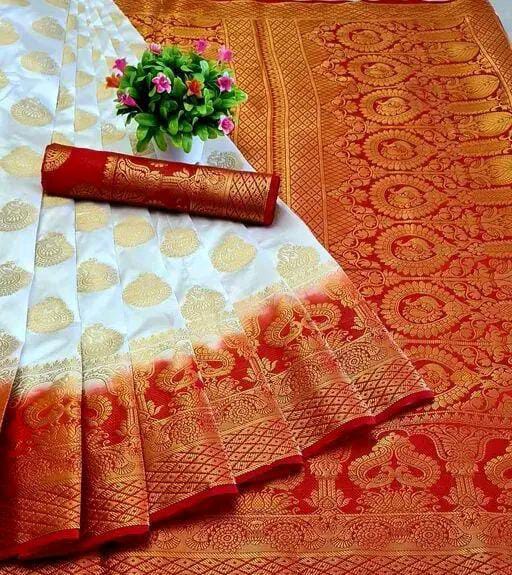 BOLLYWOOD STYLE BANARSI SILK SAREE