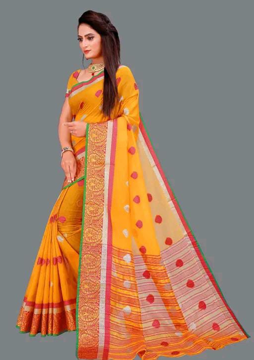 PRINTED COTTON SAREE