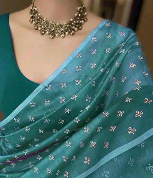 CHANDERI COTTON SAREE