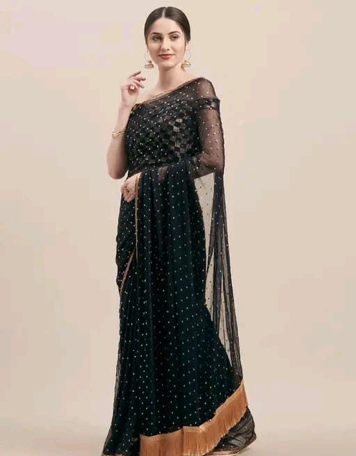 NEW BOLLYWOOD CHIFFON SAREE