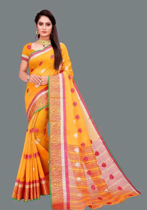 PRINTED COTTON SAREE