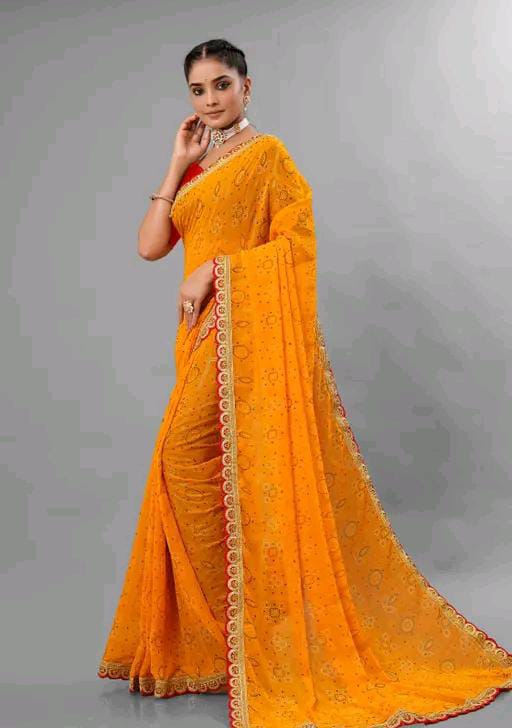 TRENDING BOLLYWOOD STYLE SAREE FOR WOMEN'S