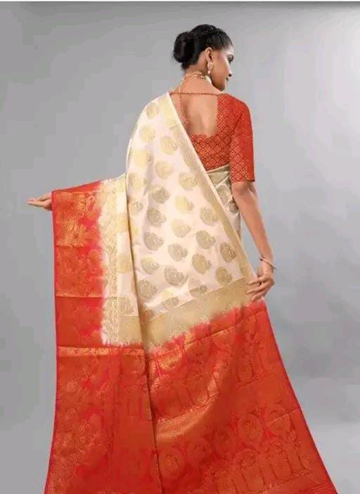 BOLLYWOOD STYLE BANARSI SILK SAREE