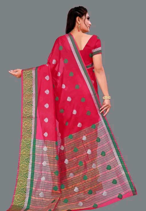 COTTON PRINTED SAREE