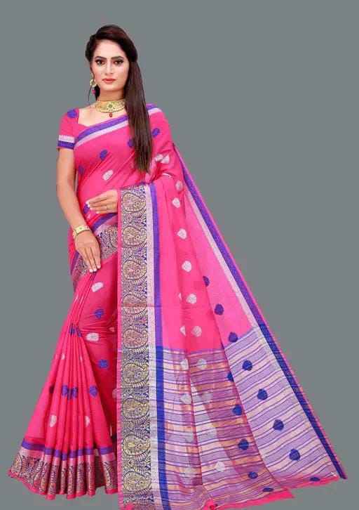 COTTON PRINTED SAREE