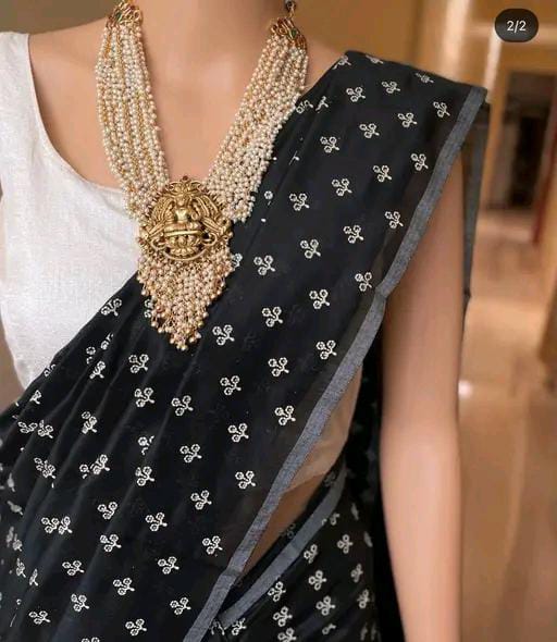 CHANDERI COTTON SAREE