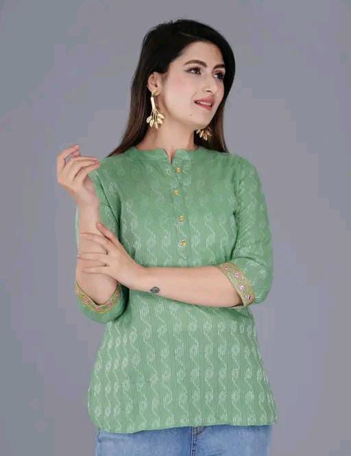 SUMMER SPECIAL COTTON TOP KURTI