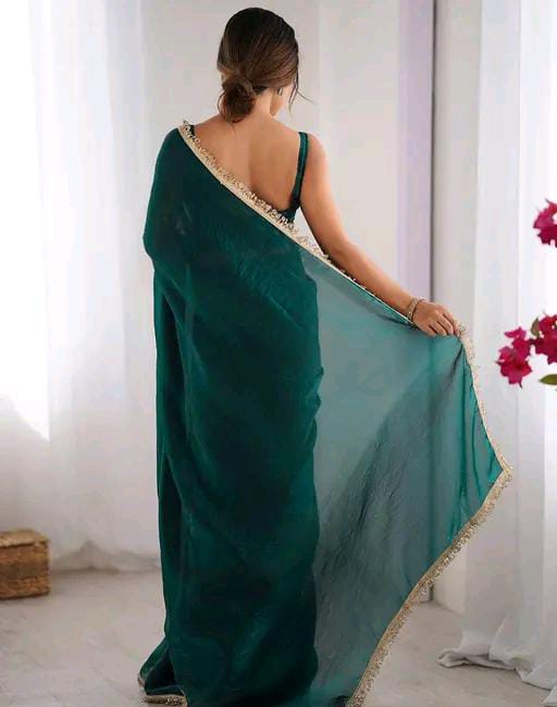 PARTY WEAR NET SAREE