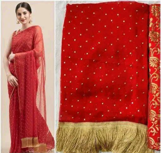 NEW BOLLYWOOD CHIFFON SAREE