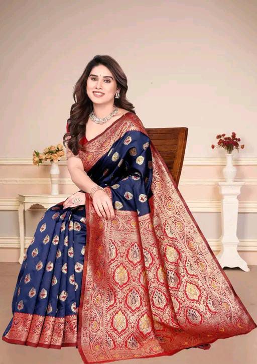 WOMEN'S BANARSI SILK SAREE