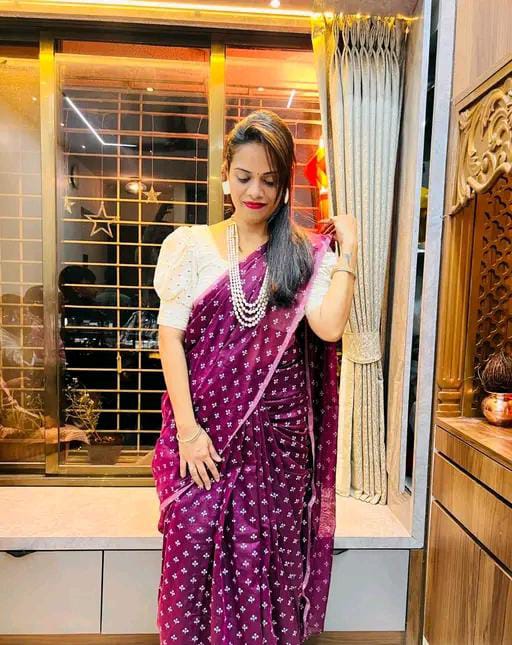 CHANDERI COTTON SAREE