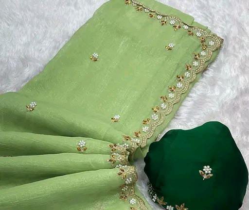 JIMMY CHOO ORGANZA SAREE