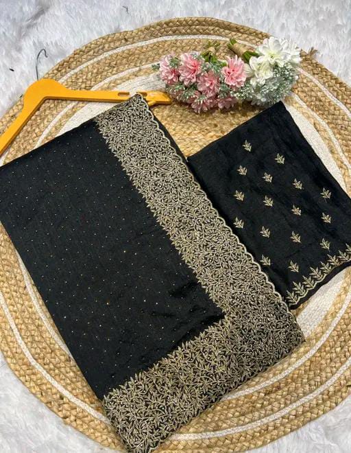 BOLLYWOOD STYLE EMBROIDERED SAREE