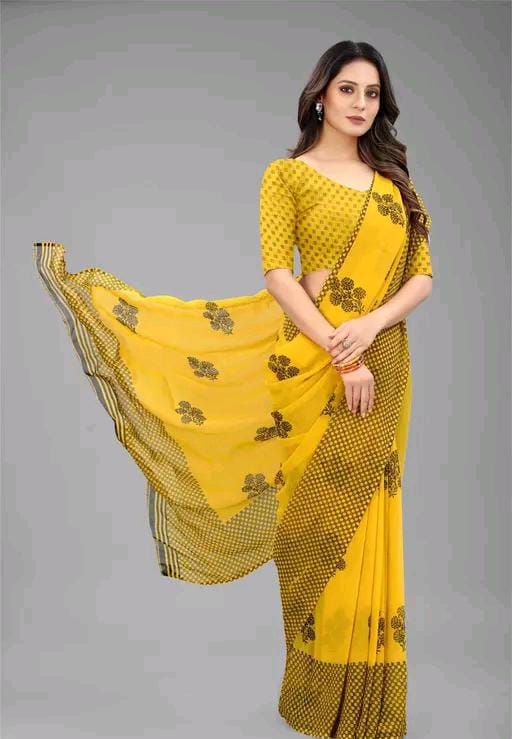 TRENDING CHIFFON SAREE
