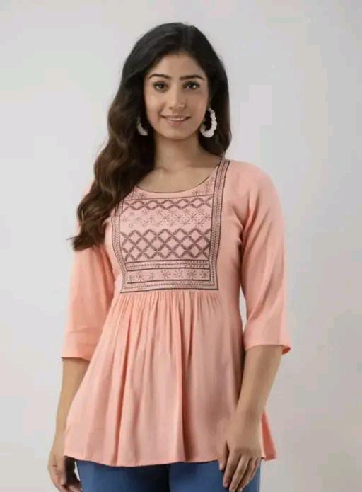 TRENDING EMBROIDERED TOP FOR WOMEN'S