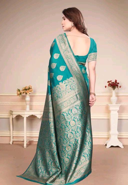 WOMEN'S BANARSI SILK SAREE