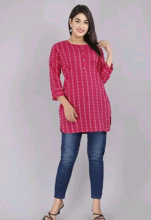 COTTON TOP KURTI