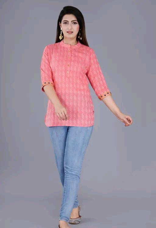 SUMMER SPECIAL COTTON TOP KURTI