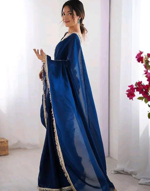 TRENDING SILK NET SAREE
