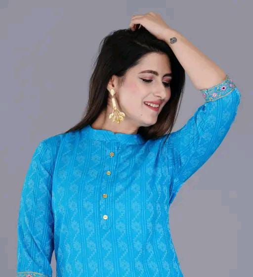 SUMMER SPECIAL COTTON TOP KURTI