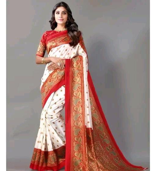 GLAMOROUS SILK BANARSI SAREE