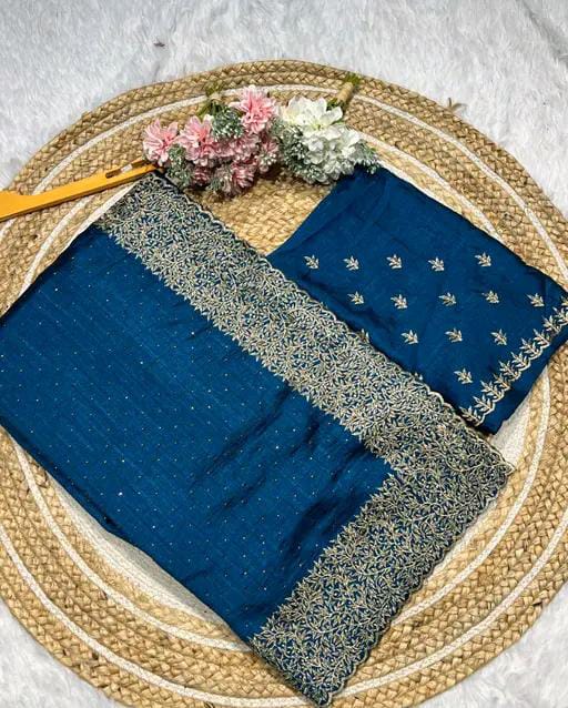 TRENDING ZARI WORK SAREE