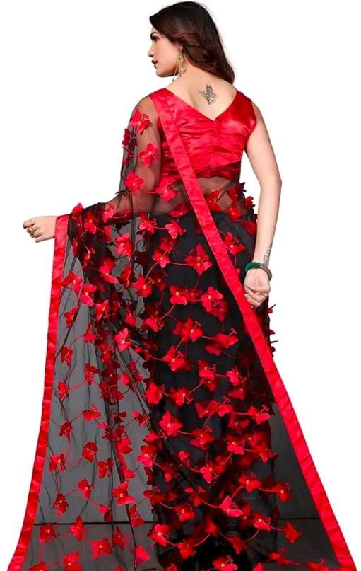 BOLLYWOOD STYLE NET SAREE