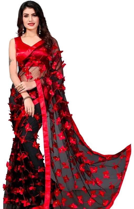BOLLYWOOD STYLE NET SAREE