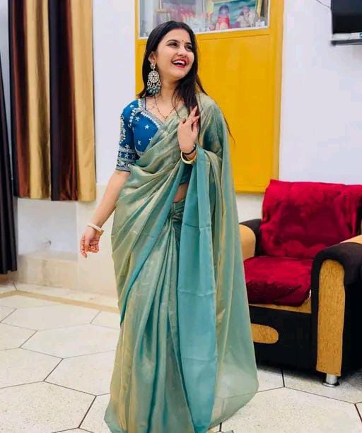 NEW TRENDING PARTY WEAR HEAVY SILK SAREE