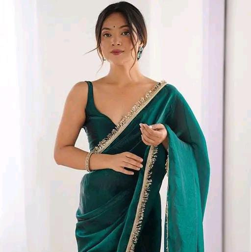 PARTY WEAR NET SAREE