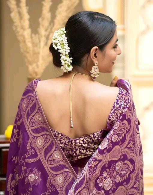 TRENDING SILK BANARSI SAREE