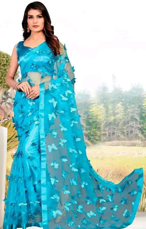 BOLLYWOOD STYLE NET SAREE