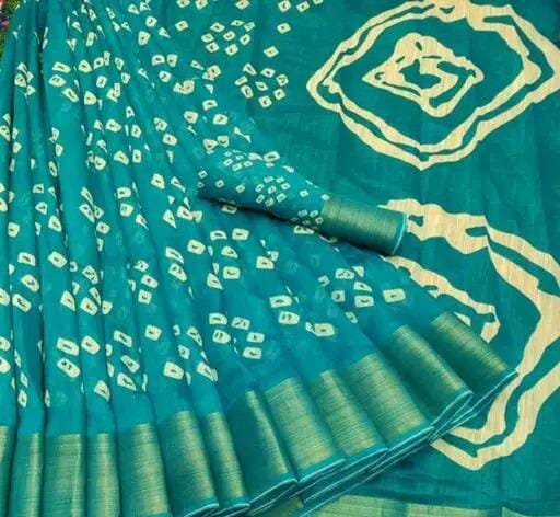 BANDHANI COTTON SAREE