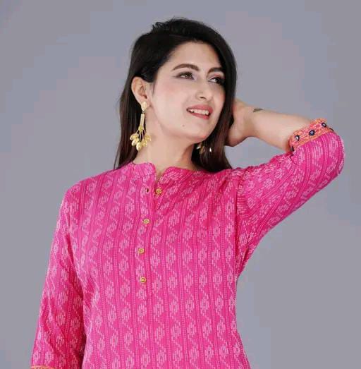 COTTON TOP KURTI