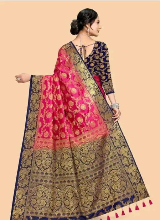 TRENDING BANARSI SILK SAREE