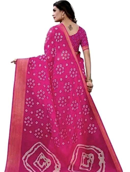 SPECIAL BANDHANI COTTON SAREE