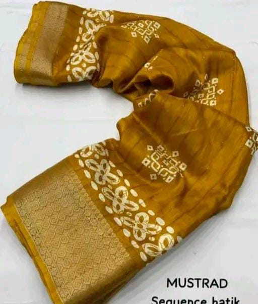 DOLA PRINT MOSS MELO SAREE