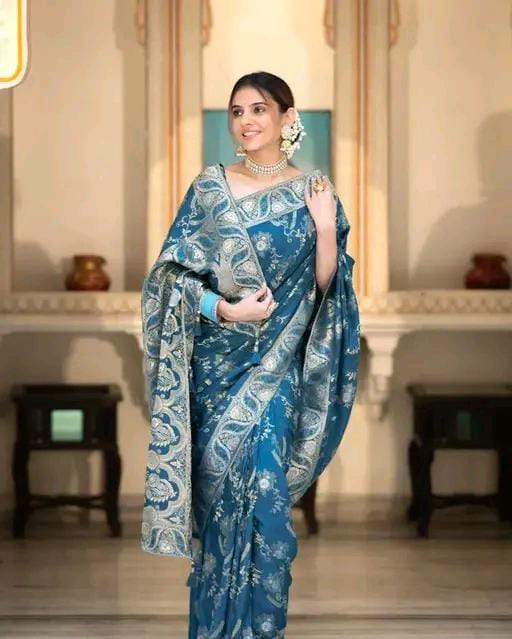NEW FANCY BANARSI SAREE