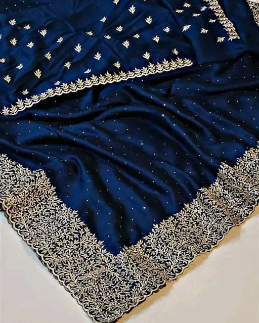 TRENDING HEAVY ZARI WORK SAREE